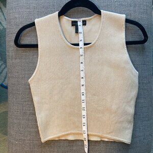 House of Harlow Fitted Crop Top in Size Small